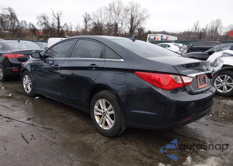 2013 Hyundai Sonata Gls from USA, damaged, VIN 5NPEB4AC9DH685396